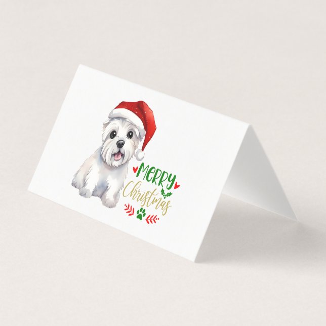 Merry Westie Christmas  (Front)