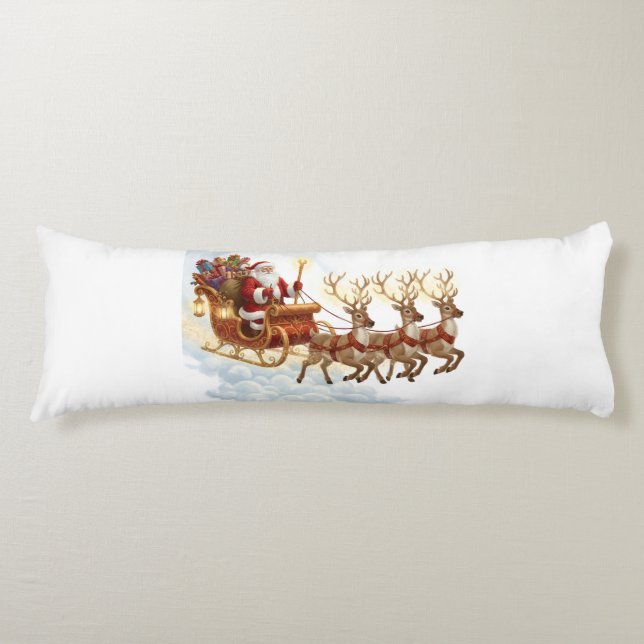 Merry Wishes from the Midnight Sky Body Pillow (Front)