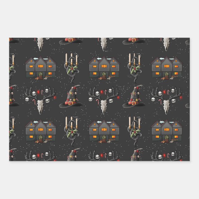 Merry Witchmas Wrapping Paper (Front)