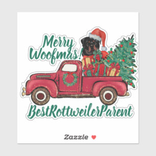 Merry Woofmas! Best Rottweiler Parent Personalized