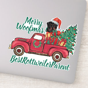 Merry Woofmas! Best Rottweiler Parent Personalized
