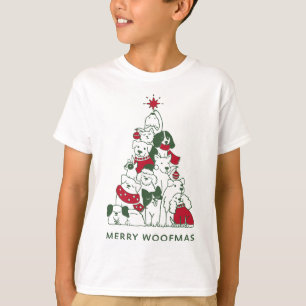 Merry Woofmas Christmas Dog Fan Gift for christmas T-Shirt