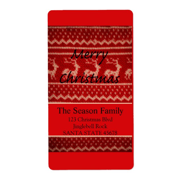 Merry X-Mas Ugly Christmas Sweater (Front)