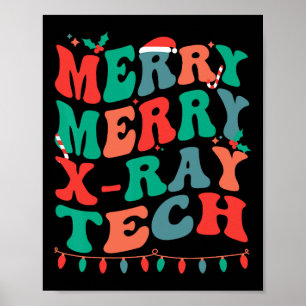 Merry X-ray Tech Poster