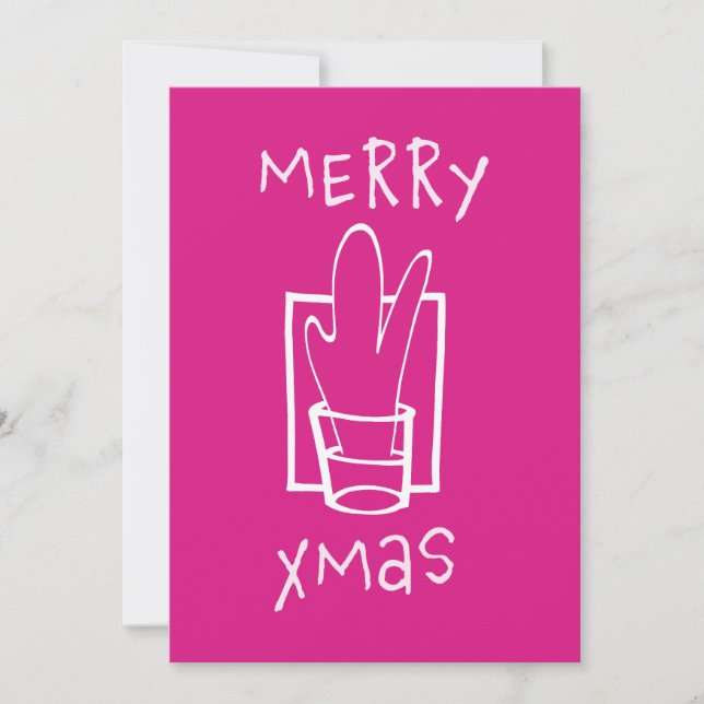 Merry Xmas Christmas Card (Front)