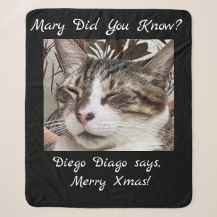 Merry Xmas Diego Diago! Sherpa Blanket