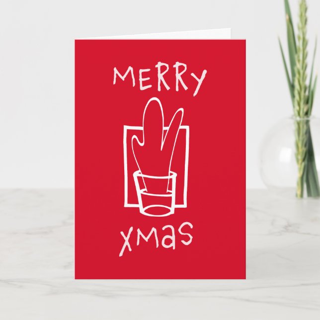 Merry Xmas Holiday Card (Front)