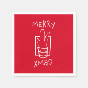 Merry Xmas Napkin