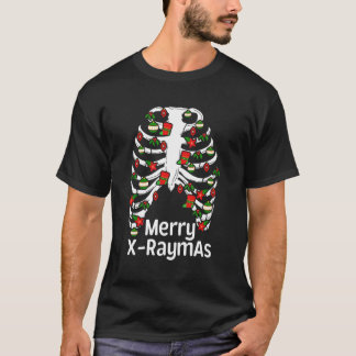 Merry Xraymas Funny Xray Tech For Christmas T-Shirt