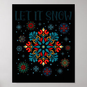Merry Yule Winter Solstice God Jul Swedish Xmas Le Poster