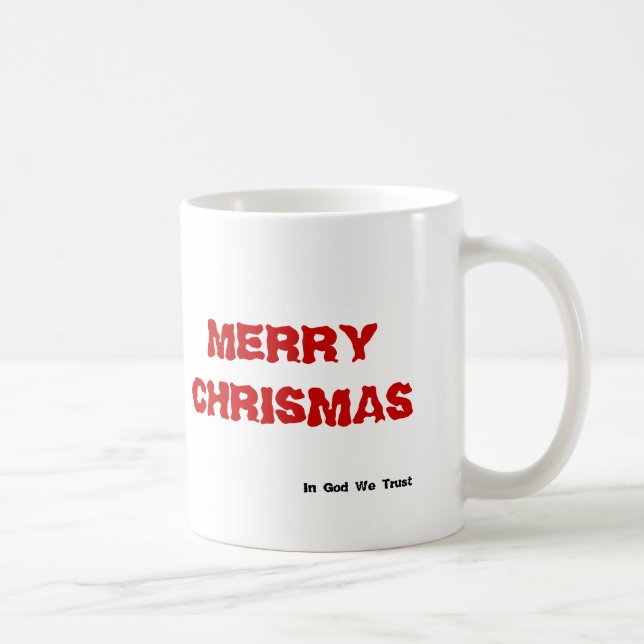 MerryChrismas1 Coffee Mug (Right)