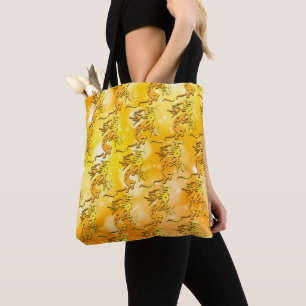 Merrymaker Kokopelli Musical Notes Tote Bag