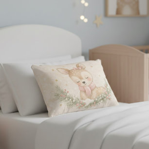 MerryMist Baby Dreams: Winter Blush – Ethereal Nur Accent Pillow