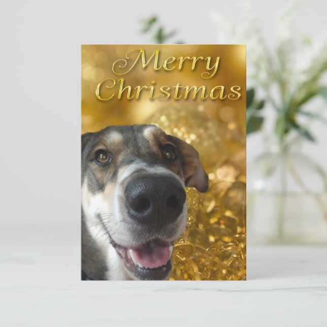 MerryMya Christmas Thank You Card (Standing Front)
