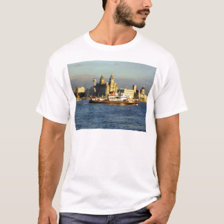 Mersey Ferry & Liverpool Waterfront T-Shirt