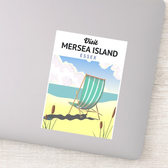 Mersia island Essex travel poster (Detail)