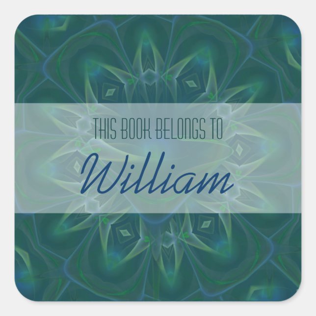 Mertini Faery Martini Art Square Sticker (Front)