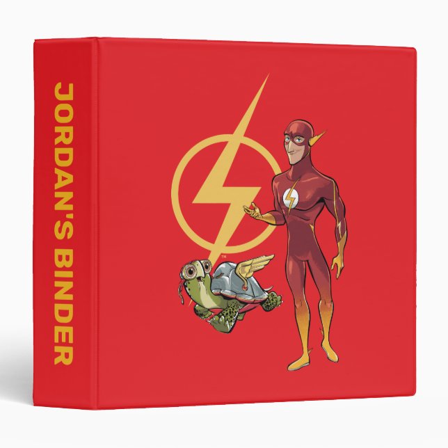 Merton & The Flash Binder (Front/Spine)