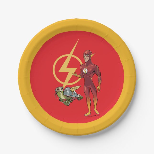 Merton & The Flash Paper Plate (Front)