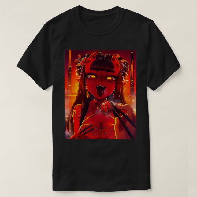 Meru the Succubus  T-Shirt (Design Front)