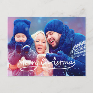 Merveilleuse étoile de Noël   Carte postale de vac
