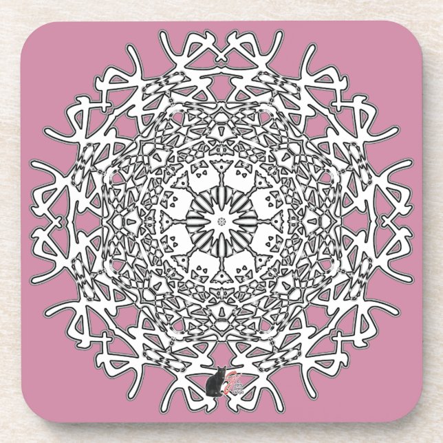 Merveilleux Dessous de verre Octa Glyph Dawn (Devant)