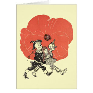 Merveilleux Magicien d'Oz, Dorothy avec fleurs de