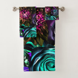 Merveilleux Monde Sombre Glamour Floral Fleurs