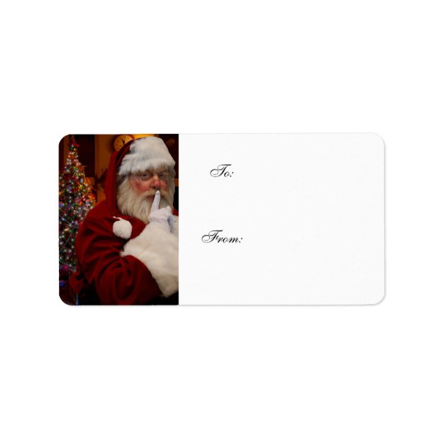 Merveilleux Noël présente étiquette (Devant)