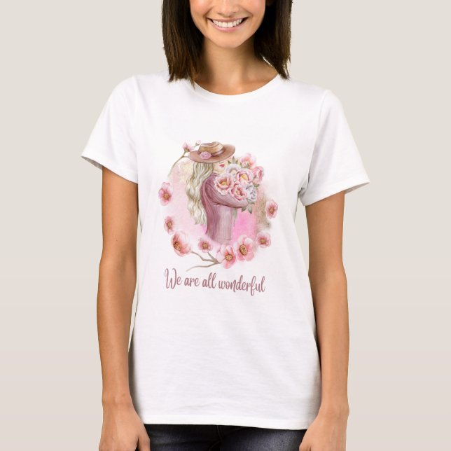 Merveilleux T-shirt de femme (Devant)