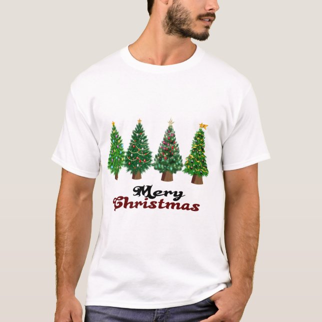 mery christmas, merry christmas. T-Shirt (Front)