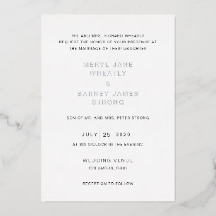 Meryl Elegant Modern Wedding