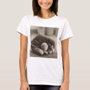 MES01BWD1 Ball in Mitt.tif T-Shirt