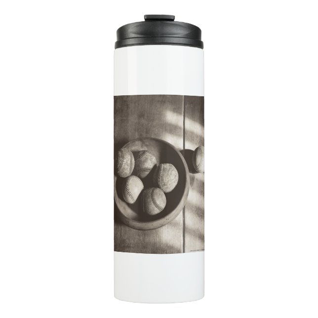 MES01BWD2 Baseball Bowl.tif Thermal Tumbler (Front)