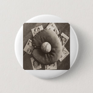 MES01BWD3 Baseball Cards.tif 2 Inch Round Button