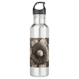 MES01BWD3 Baseball Cards.tif 710 Ml Water Bottle