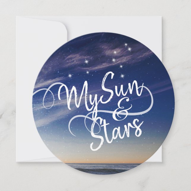 Mes cartes Sun & Stars (Devant)