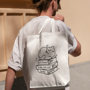 Mes deux choses préférées : Sac fourre-tout Chats 
