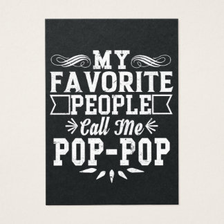 Mes gens favoris m'appellent Pop-Pop Fête des père