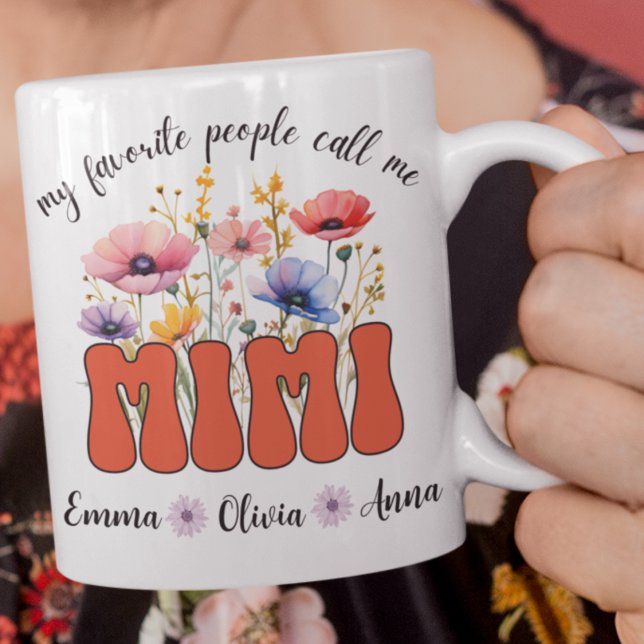 Mes Gens Préférés M'Appelent Mimi Mug (Créateur téléchargé)