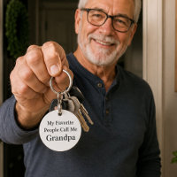 Mes personnes préférées m'appellent Papy Porte-clé