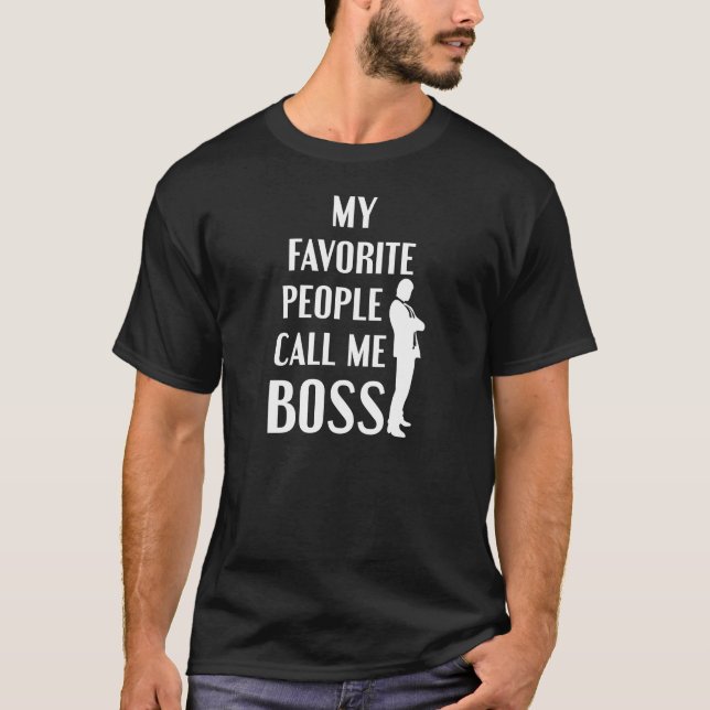 Mes personnes préférées m'appellent T-shirt de (Devant)