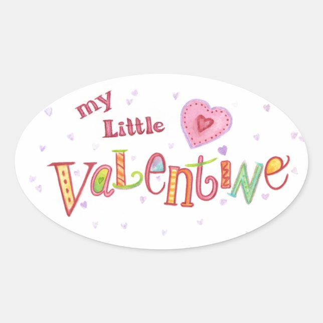 Mes petits autocollants Valentine (Devant)