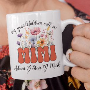 Mes petits-enfants m'appellent Mimi Mug