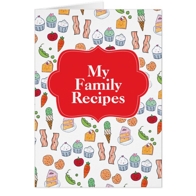 Mes recettes de famille (Devant)