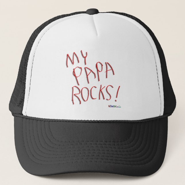Mes roches de papa ! Casquette (Devant)