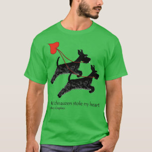 Mes Schnauzers m'ont volé mon coeur Classic TShirt