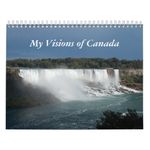 Mes visions de calendrier mural du Canada