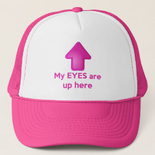 Mes YEUX sont vers le haut ici de casquette