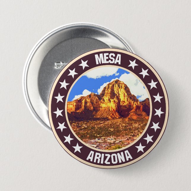 Mesa                                               3 inch round button (Front & Back)